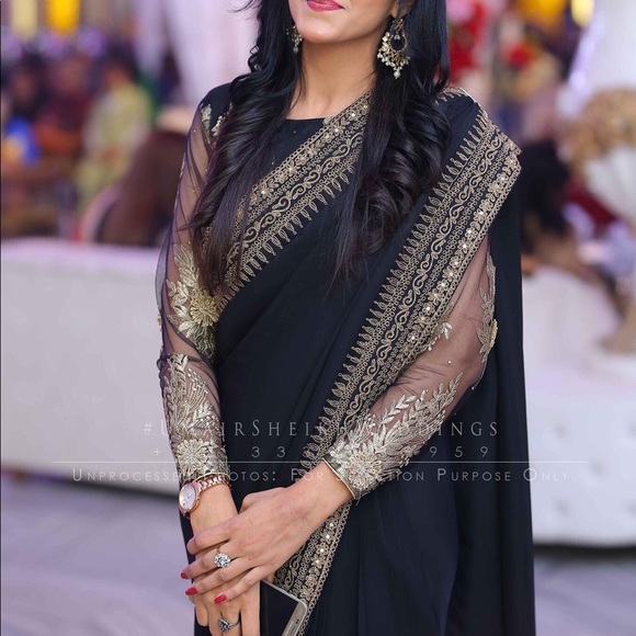 Chiffon saree - Picture 2 of 2